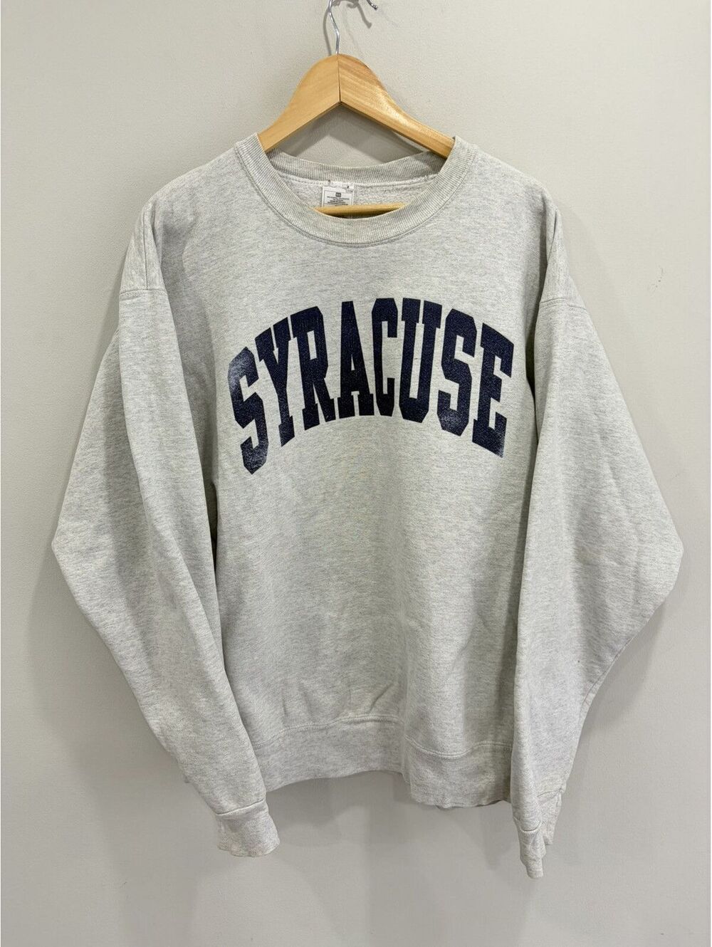 Vintage Syracuse Spellout Sweater Sweatshirr